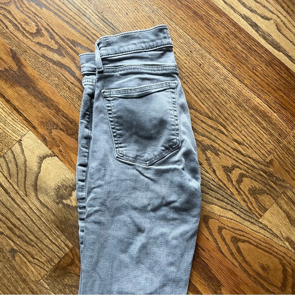 LOFT Light Gray Denim Jeans